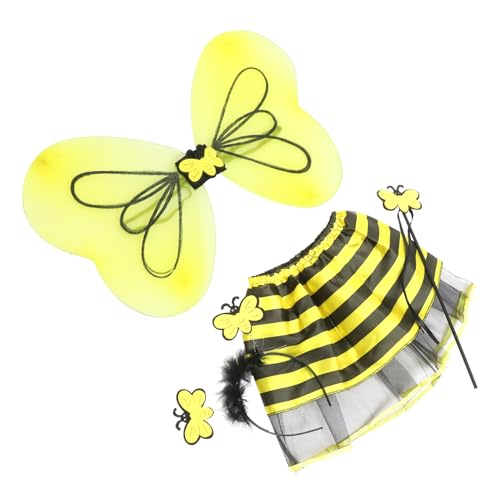 Garneck Schmetterlingskostüm set Mädchen mit Flügeln und Zauberstab Polyester Party Tutu Kleid für Bühnenauftritte Karneval Geburtstagsfeier Komfortable Kinderkostüm Zubehör Garneck Schmetterlingskostüm set Mädchen mit Flügeln und Zauberstab Polyester Party Tutu Kleid für Bühnenauftritte Karneval Geburtstagsfeier Komfortable Kinderkostüm Zubehör von Garneck