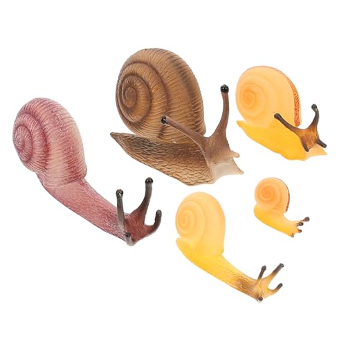 Garneck Schnecke Figur Set - 5 Stück Lebenszyklus Modellfiguren Für - Ideal Für Bildungsprojekte Und Diorama Hochwertige Tierfiguren Von Garneck Schnecke Figur Set - 5 Stück Lebenszyklus Modellfiguren Für - Ideal Für Bildungsprojekte Und Diorama Hochwertige Tierfiguren Von von Garneck