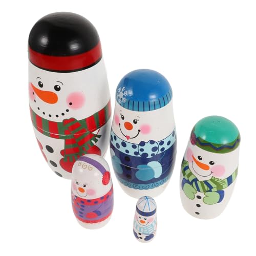 Garneck Schneemann-matroschka Dekorationen Schneemann-Puppe Weihnachten Nistpuppen Für Ornament Weihnachts-nistpuppe Nistpuppen Für Kleinkinder Figuren Stapel Elf Hölzern Garneck Schneemann-matroschka Dekorationen Schneemann-Puppe Weihnachten Nistpuppen Für Ornament Weihnachts-nistpuppe Nistpuppen Für Kleinkinder Figuren Stapel Elf Hölzern von Garneck