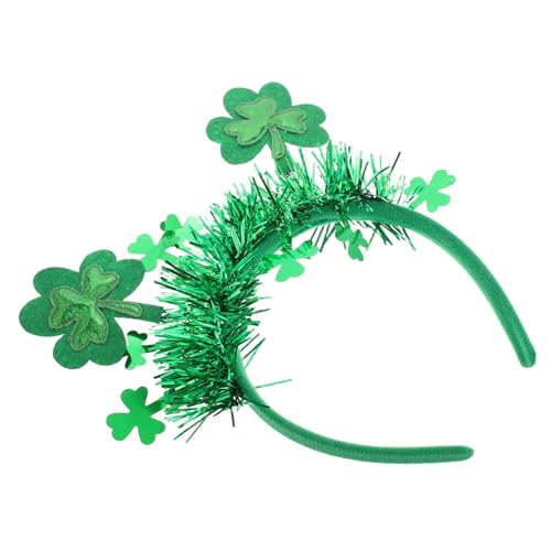 Garneck Shamrock Haarband für Frauen Stilvolles Festival Haarzubehör für Patrick's Day Hochzeiten und Feierlichkeiten Kulturelle Modisches Design Garneck Shamrock Haarband für Frauen Stilvolles Festival Haarzubehör für Patrick's Day Hochzeiten und Feierlichkeiten Kulturelle Modisches Design von Garneck