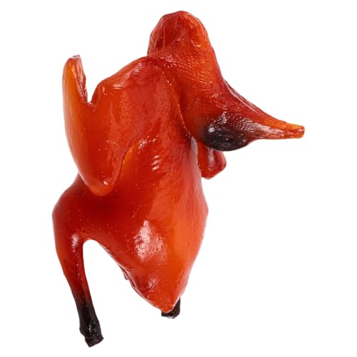 Garneck Simulations-Squab-Modell Falsches Fleisch Ausstellungsmodell Für Gebratene Tauben Simulationsfutter Lebensmittel-Display-Modell Künstlich Geröstetes Jungtier Hellbraun Plastik von Garneck
