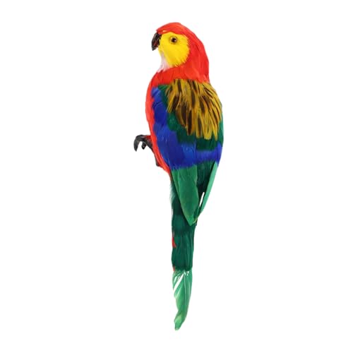 Garneck Simulationspapageiendekoration Simulierte gefiederte Vogeldekoration Bunte künstliche Vögel Simulation Papagei künstliches Tier Vogelkäferdekor künstliche Feder Garneck Simulationspapageiendekoration Simulierte gefiederte Vogeldekoration Bunte künstliche Vögel Simulation Papagei künstliches Tier Vogelkäferdekor künstliche Feder von Garneck