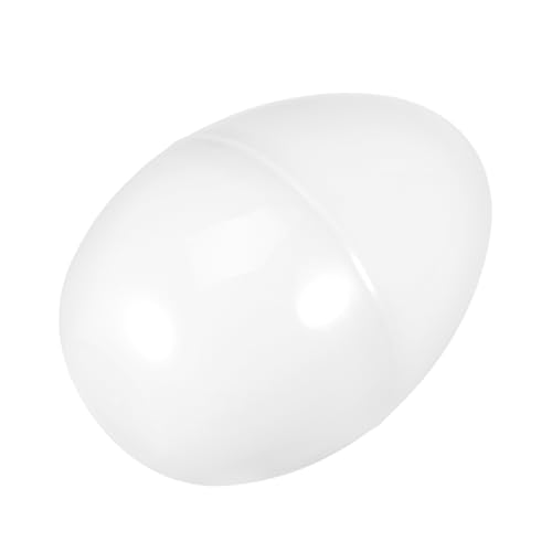 Garneck Simulierte Eierdekoration Eggs Osterei Überrascht Ostereiendekorationen Füllbare Eierbehälter Ostern Party Bevorzugt Ostereiersuche Accessoires Ostern Eier Füllung Bauch Weiß von Garneck
