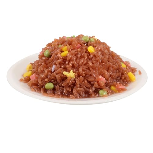 Garneck Simulierter gebratener Eierreis Kinderküche Kleinkindspielzeug für Mädchen mach es mini falsches Essen Ramen-Nudeln Lebensmittelspielzeug für die Küche Plastik Garneck Simulierter gebratener Eierreis Kinderküche Kleinkindspielzeug für Mädchen mach es mini falsches Essen Ramen-Nudeln Lebensmittelspielzeug für die Küche Plastik von Garneck