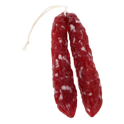 Garneck Simuliertes Wurstmodell deko simuliertes Essen Künstliche Lebensmittel-Requisiten künstliche Nahrungsmittel zur Ausstellung Party-Essen-Requisiten PVC rot Garneck Simuliertes Wurstmodell deko simuliertes Essen Künstliche Lebensmittel-Requisiten künstliche Nahrungsmittel zur Ausstellung Party-Essen-Requisiten PVC rot von Garneck