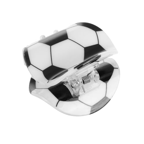 Garneck Soccer Haarspange Fußball Haarklammer für Dünnes Haar Modisches Sport Haar Accessoire für Frauen Vielseitiger Einzigartiger Haarclip für Fans Stylischer Halt Am Hinterkopf von Garneck