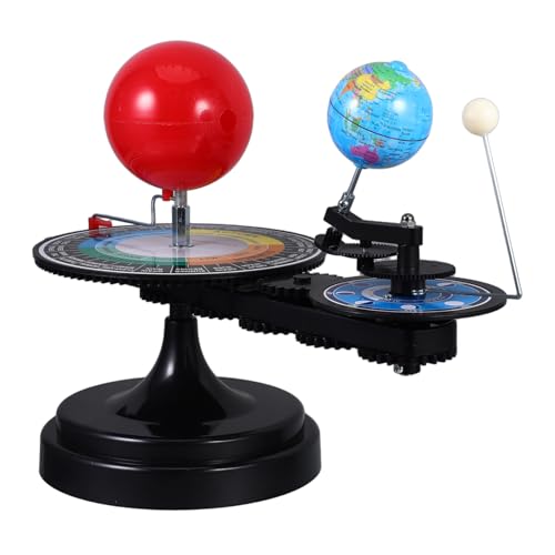 Garneck Sonnensystem Dreifachkugel Rotierender Spielzeugplaneten Kreative Sonnensystemmodelle Spielzeugglobus Elektronische Lehrmittel Sonnensystem Set Für von Garneck