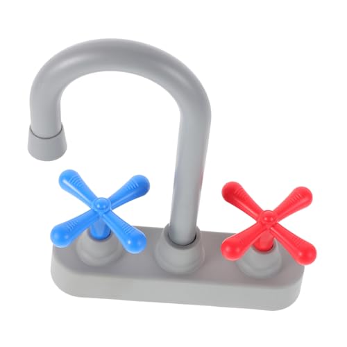 Garneck Spielzeug-küchenspüle-Wasserhahn-Set: Realistisches Simulationsdesign, Spielzubehör Für Kinder – Vielseitig Einsetzbar Für Picknicks Im Freien Und Vorschulaktivitäten von Garneck