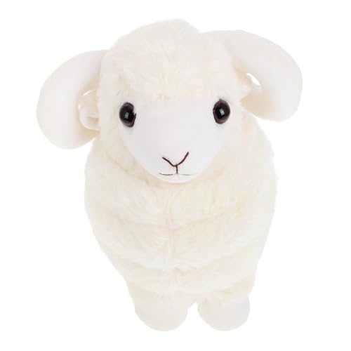 Garneck Stofftier Lamm Kuscheltier Kinderspielzeug Schafe tierisches Plüschtiere für Mädchen Plüsch Lamm Plüsch Schaf Lamm Stofftier Zeug Tiere PP-Baumwolle Weiß Garneck Stofftier Lamm Kuscheltier Kinderspielzeug Schafe tierisches Plüschtiere für Mädchen Plüsch Lamm Plüsch Schaf Lamm Stofftier Zeug Tiere PP-Baumwolle Weiß von Garneck