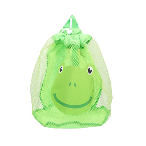 Garneck Strandtasche für Große Mesh Strandspielzeug Aufbewahrungstasche für Sandspielzeug und Wasserspaß Schnelles Trocknen Leicht und Langlebig Perfektes Zubehör von Garneck