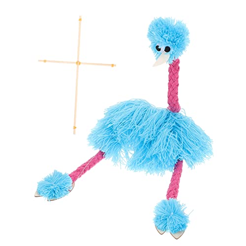 Garneck Straußenpuppen Tiere Marionetten Tierdesign Marionette Kinderpuppen Pädagogisches Puppen Für Tiere Marionette Puppe Tiermarionetten Tiermarionette Puppengarn von Garneck