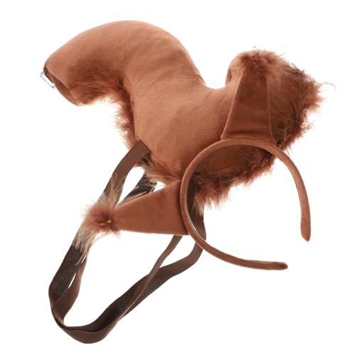 Garneck Süßes Eichhörnchen Kostüm Set Teilig mit Weichem Haarreif und Flauschigem für Karneval Party Foto Requisiten Cosplay Zubehör Garneck Süßes Eichhörnchen Kostüm Set Teilig mit Weichem Haarreif und Flauschigem für Karneval Party Foto Requisiten Cosplay Zubehör von Garneck