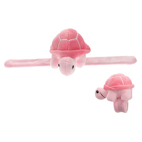 Garneck Tier Schildkröte Plüsch Schnapparmband für Niedliches Tier Armband für Geburtstagsfeiern Duschen und Dekoration Einfach zu Tragen Sicher für Haut für Partytaschen und von Garneck