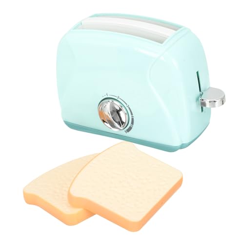 Garneck Toaster -Toaster Toaster vorgeben Rollenspiel Küche Spielzeugküchengerät Küchengerät Pop-up-Toast- Plastik von Garneck