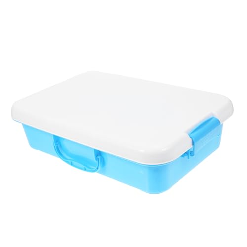 Garneck Tragbarer Sandkasten Tragbares Sandtablett Outdoor Schubkarre Sensorische Tabletts Groß Mit Deckel Sandtablett Spieltherapie Sandtablett Sandaufbewahrungsbehälter Garneck Tragbarer Sandkasten Tragbares Sandtablett Outdoor Schubkarre Sensorische Tabletts Groß Mit Deckel Sandtablett Spieltherapie Sandtablett Sandaufbewahrungsbehälter von Garneck