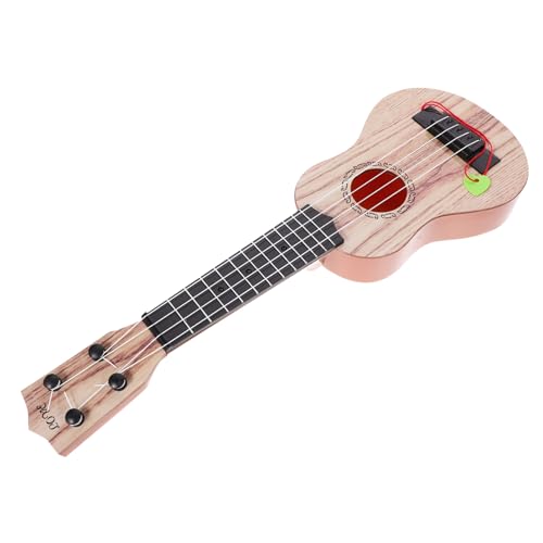 Garneck Ukulele Musikinstrument mit Verstellbaren Saiten Sicheres und Langlebiges Material Lernspielzeug für Kleinkinder für Zuhause und Kindergarten Garneck Ukulele Musikinstrument mit Verstellbaren Saiten Sicheres und Langlebiges Material Lernspielzeug für Kleinkinder für Zuhause und Kindergarten von Garneck