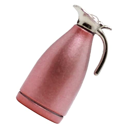 Garneck Wasserkocher Modell mini wasserkocher Mini-Foto-Requisite Modellierverzierung für Wasserkocher lebensechter Wassertopf vorgeben, Wasserkocher zu Metall Rosa von Garneck