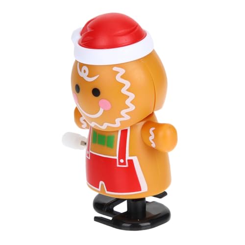 Garneck Weihnachtliches Aufziehspielzeug Lustiger Lebkuchenmann Mit Einzigartigem Mechanismus Sorgt Für Festliche Und Unterhaltung von Garneck