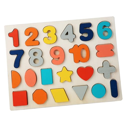 Garneck Zahlen-Alphabet-Puzzle Zahlenformrätsel Lernspielzeug Für Kleinkinder Nummerieren Holzklötze Puzzlespielzeug Für Die Frühe Bildung Von Kindern Kinderspielzeug Bunt Hölzern Garneck Zahlen-Alphabet-Puzzle Zahlenformrätsel Lernspielzeug Für Kleinkinder Nummerieren Holzklötze Puzzlespielzeug Für Die Frühe Bildung Von Kindern Kinderspielzeug Bunt Hölzern von Garneck
