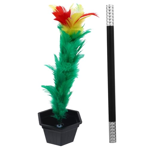Garneck Zauberstab Requisiten Beschwören Requisiten Für Stage Prop Kindertricks Beschwörende Leistung Zu Gimmick-Requisiten Bausatz Blumenrequisiten Kunststoff von Garneck