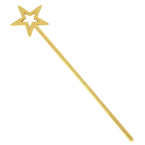 Garneck Zauberstab für Mädchen Goldene Feenstab mit Fünfzackigem Stern Elegantes Kostümzubehör für Kinderpartys und Aufführungen Leicht und Tragbar für Kreative Rollenspiele Garneck Zauberstab für Mädchen Goldene Feenstab mit Fünfzackigem Stern Elegantes Kostümzubehör für Kinderpartys und Aufführungen Leicht und Tragbar für Kreative Rollenspiele von Garneck