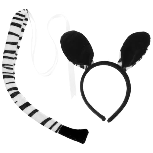 Garneck Zebra Haarreif Mit Ohren - Lustiger Kopfschmuck Für - Ideal Für Tierkostüme Partys Und Rollenspiele Perfekt Für Kleine Tierliebhaber Und Cosplay Fans Garneck Zebra Haarreif Mit Ohren - Lustiger Kopfschmuck Für - Ideal Für Tierkostüme Partys Und Rollenspiele Perfekt Für Kleine Tierliebhaber Und Cosplay Fans von Garneck