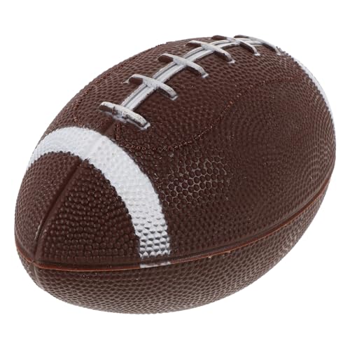 Garneck aufblasbarer Fußball Fußballspielzeug für Kleinkinder Fußballkinder Spielplatz Ausrüstung Fußbälle Outdoor-Spiele für Fußball für Hunde PVC Dark Brown Garneck aufblasbarer Fußball Fußballspielzeug für Kleinkinder Fußballkinder Spielplatz Ausrüstung Fußbälle Outdoor-Spiele für Fußball für Hunde PVC Dark Brown von Garneck