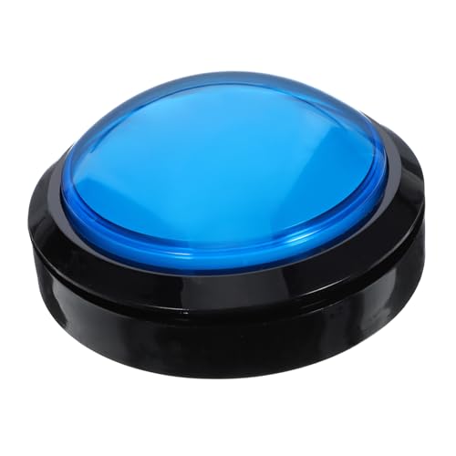 Garneck digitaler Responder groß klein Spielshow -Summer Knopflicht Spielbuzzer Antwortbuzzer elektronischer Buzzer elektronischer Antwortgeber Spiel Antwort Summer Blue von Garneck