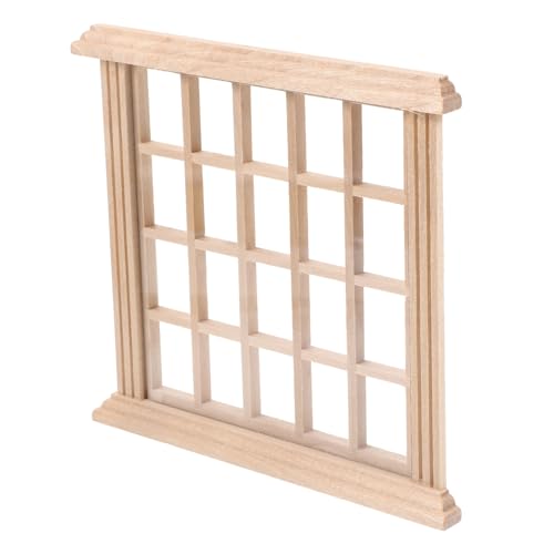 Garneck kleine Hausdekoration puppenstubenmöbel Dollhouse Furniture puppenhauszubehör Puppenhaus-Fensterrahmen Puppenhaustür Feenfenster-Zubehör Häuser Mini-Fenstermodell Puppenmöbel Holz Garneck kleine Hausdekoration puppenstubenmöbel Dollhouse Furniture puppenhauszubehör Puppenhaus-Fensterrahmen Puppenhaustür Feenfenster-Zubehör Häuser Mini-Fenstermodell Puppenmöbel Holz von Garneck