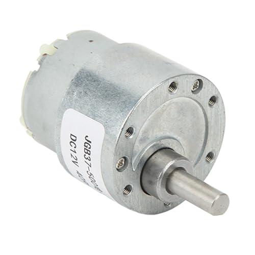 Garosa Speed ​​Motor High Torne Einstellbare Mikrogeschwindigkeitsreduzierung der Motorreduzierung für Schneidmaschinen von Schneidmaschinen, Maschinen und Druckern (40 U/Min, DC12V) von Garosa