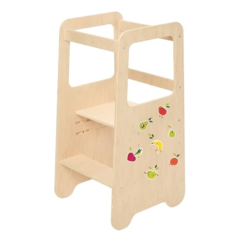 Garronda Lernturm ab 1 Jahr Tritthocker Kinder Kinderhocker Learning Tower aus Holz Sicherer Montessori Kinder Möbel GD-0080 Garronda Lernturm ab 1 Jahr Tritthocker Kinder Kinderhocker Learning Tower aus Holz Sicherer Montessori Kinder Möbel GD-0080 von Garronda