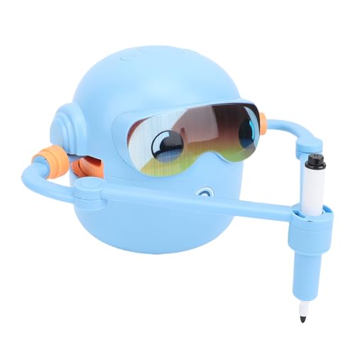 Garsent Roboter für Kinder Zeichnen, Sprach Interaktiver Bildungsschildsmaschine mit 100 Karten und 14 Stiften, Magic Painting Roboterspielzeug, Malerei Lernspielzeug für Mädchen und von Garsent