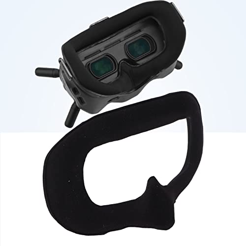 Weiches Schaumstoffpolster fürFPV-Brille V2, Bequem, Verhindert Lichtaustritt, Einfache Installation, Immersives VR-Erlebnis, Passend für FPV-Flugbrillen von Garsent
