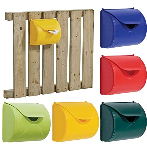 Gartenpirat Briefkasten blau gelb rot grün Spielzeug für Kinder-Spielhaus Outdoor, Farbe Gartenpirat Briefkasten blau gelb rot grün Spielzeug für Kinder-Spielhaus Outdoor, Farbe von Gartenpirat