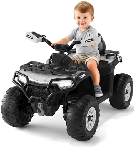 Garvee 12V Elektro Quad Für KinderMit Fernbedienung,Kinder Aufsitztraktor Mit Musik, Hupe & USB Funktionen, Kinderfahrzeug Mit Scheinwerfer,Für 3-6 Jahre geeignet Garvee 12V Elektro Quad Für KinderMit Fernbedienung,Kinder Aufsitztraktor Mit Musik, Hupe & USB Funktionen, Kinderfahrzeug Mit Scheinwerfer,Für 3-6 Jahre geeignet von Garvee