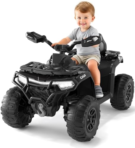 12V Elektro Quad Für KinderMit Fernbedienung,Kinderfahrzeug Mit Scheinwerfer,Geeignet Für Kinder von Garvee