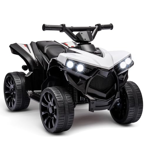 Garvee Elektrisches Quad Für Kinder, Kinder Quad Elektro 6v Kinderquad Elektroauto Mit LED Und Musik, 1,5 – 3 Km/h, Hupe, ATV Ab 3 Jahren Garvee Elektrisches Quad Für Kinder, Kinder Quad Elektro 6v Kinderquad Elektroauto Mit LED Und Musik, 1,5 – 3 Km/h, Hupe, ATV Ab 3 Jahren von Garvee