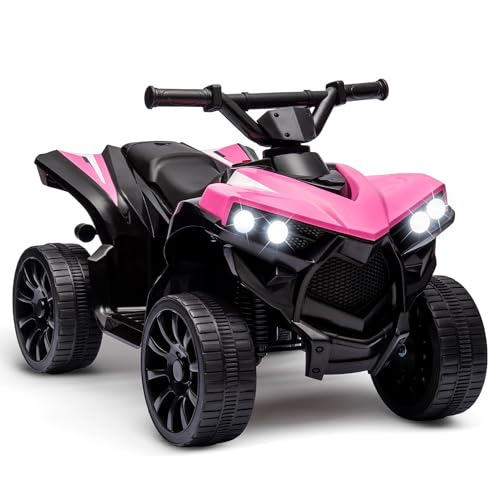 Garvee Elektrisches Quad Für Kinder, Kinder Quad Elektro 6v Kinderquad Elektroauto Mit LED Und Musik, 1,5 – 3 Km/h, Hupe, ATV Ab 3 Jahren Garvee Elektrisches Quad Für Kinder, Kinder Quad Elektro 6v Kinderquad Elektroauto Mit LED Und Musik, 1,5 – 3 Km/h, Hupe, ATV Ab 3 Jahren von Garvee