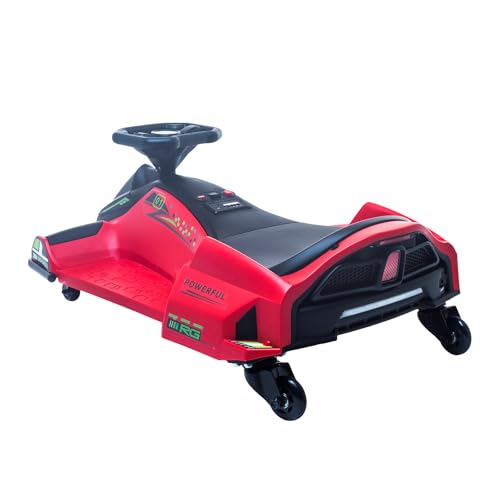 Garvee Kinder Elektro Gokart,24v Drift Kart Mit Driftmodus, Mit Musik, Led-Licht Vorne Und Hinten, Alarm Bei Niedrigem Ladestand Kinderfahrzeug Für Kinder Garvee Kinder Elektro Gokart,24v Drift Kart Mit Driftmodus, Mit Musik, Led-Licht Vorne Und Hinten, Alarm Bei Niedrigem Ladestand Kinderfahrzeug Für Kinder von Garvee