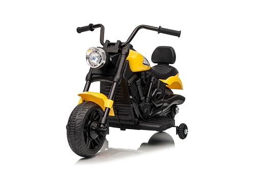 Garvee Motors Elektro Motorrad Kinder - 6V Batterie, 4.5AH, Elektromotorrad Mit Stützrädern, Leichtes Motorrad Für Kinder Ab 3-6 Jahren Garvee Motors Elektro Motorrad Kinder - 6V Batterie, 4.5AH, Elektromotorrad Mit Stützrädern, Leichtes Motorrad Für Kinder Ab 3-6 Jahren von Garvee