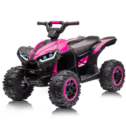 Kinder Elektroquad 12V,Elektroauto mit Fernbedienung, LED, MP3, Musik, 2 Geschwindigkeit für Kinder 3-6 Jahre alt Kinder Elektroquad 12V,Elektroauto mit Fernbedienung, LED, MP3, Musik, 2 Geschwindigkeit für Kinder 3-6 Jahre alt von Garvee