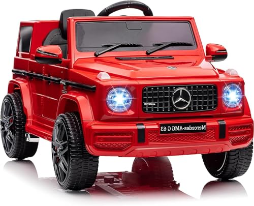 GarveeMore Kinder Elektroauto 12V Mercedes Benz AMG Elektrofahrzeug, Elektrische Kinderfahrzeuge Mit 2,4G-Fernbedienung, LED, Bluetooth Und Musik, Sicherheitsverriegelung für Kinder Ab 3 Jahre GarveeMore Kinder Elektroauto 12V Mercedes Benz AMG Elektrofahrzeug, Elektrische Kinderfahrzeuge Mit 2,4G-Fernbedienung, LED, Bluetooth Und Musik, Sicherheitsverriegelung für Kinder Ab 3 Jahre von GarveeMore