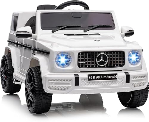 GarveeMore Kinder Elektroauto 12V Mercedes Benz AMG Elektrofahrzeug, Elektrische Kinderfahrzeuge Mit 2,4G-Fernbedienung, LED, Bluetooth Und Musik, Sicherheitsverriegelung für Kinder Ab 3 Jahre GarveeMore Kinder Elektroauto 12V Mercedes Benz AMG Elektrofahrzeug, Elektrische Kinderfahrzeuge Mit 2,4G-Fernbedienung, LED, Bluetooth Und Musik, Sicherheitsverriegelung für Kinder Ab 3 Jahre von GarveeMore
