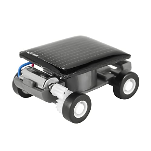 Solarauto - Mini Auto Spielzeug, Educational Gadget, Kinder Kinderspielzeug, Heisser Solar Toy, Schwarz, Solarenergie in Aktion, Unisex, Kid, Nachhaltige und Umwelterziehung von Gaswug
