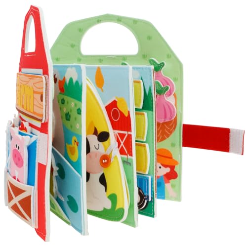 Gatphy Montessori Spielzeug Busy Board Motorikbuch Activity Buch Baby Ab 3 Jahre Sensory Board Soft Baby Aktivität Sensorische Bücher Vorschullernaktivitäten für Jungen Mädchen Gatphy Montessori Spielzeug Busy Board Motorikbuch Activity Buch Baby Ab 3 Jahre Sensory Board Soft Baby Aktivität Sensorische Bücher Vorschullernaktivitäten für Jungen Mädchen von Gatphy