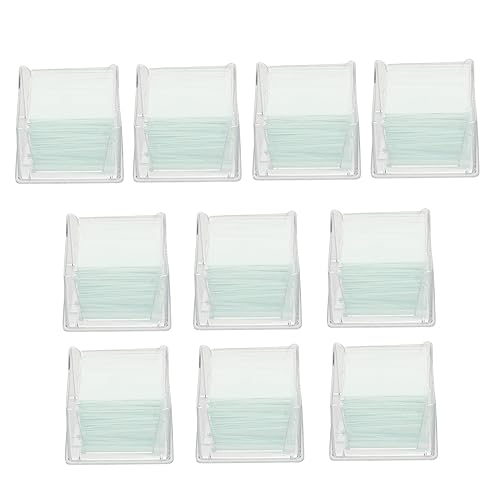 Gatuida / 10 Boxen Mikroskop Deckgläser 22x22mm Vakuumverpackt Für Präzise Laboruntersuchungen Hochwertige Abdeckgläser Für Mikroskopien Gatuida / 10 Boxen Mikroskop Deckgläser 22x22mm Vakuumverpackt Für Präzise Laboruntersuchungen Hochwertige Abdeckgläser Für Mikroskopien von Gatuida