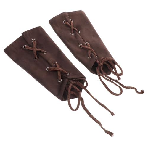 Gatuida 1 Paar Armschienen für Erwachsene Mittelalterliche Armbänder für Halloween und Renaissance Bequeme und Strapazierfähige Kostümzubehörteile für Authentische Festatmosphäre von Gatuida