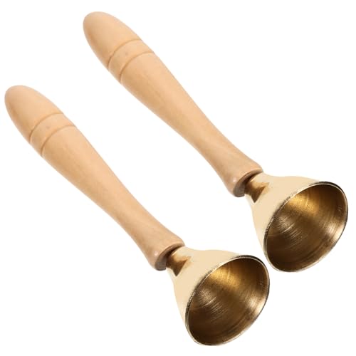 Gatuida 1 Paar Handglocken Musikalisches Percussion Instrument für Frühe Erziehung Sicher und Gesund für Drinnen und Draußen Fördert Kreativität und Konzentration Gatuida 1 Paar Handglocken Musikalisches Percussion Instrument für Frühe Erziehung Sicher und Gesund für Drinnen und Draußen Fördert Kreativität und Konzentration von Gatuida