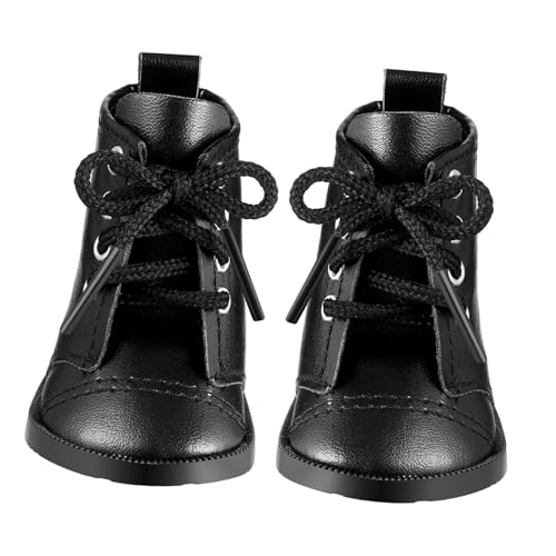 Gatuida 1 Paar Puppenstiefel Exquisite Mini Schuhe Puppenschuhe Mädchen Puppenschuhe Kleine Puppenschuhe Miniatur Sammelschuhe Miniatur Puppenschuhe Mini Puppenschuhe Miniatur von Gatuida
