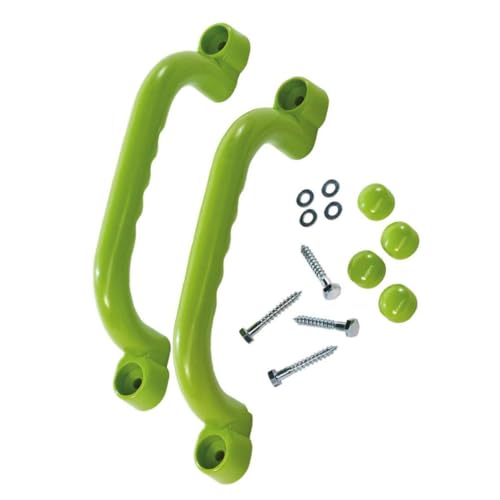 Gatuida 1 Paar Spielzeugzubehör handhaben kunststoffgriff schraubdeckel Spielzeuggriff Outdoor-Spielzeugzubehör Baumhausgriffe Haltegriffe Klettergriff für Spielplatzgriffe Plastik von Gatuida